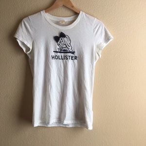 White Tee - Hollister