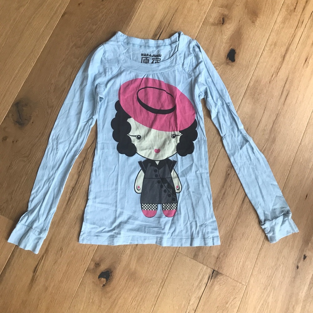 Harajuku girl shirt