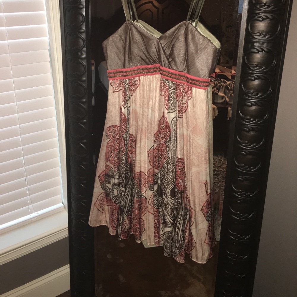 Strapless dress