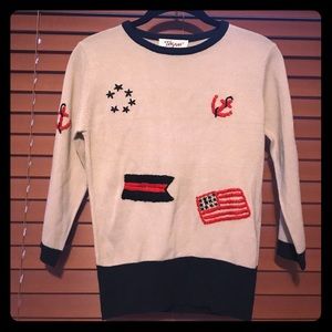 Tatyana fitted pinup girl American sweater