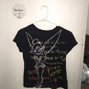 black print contrast tee