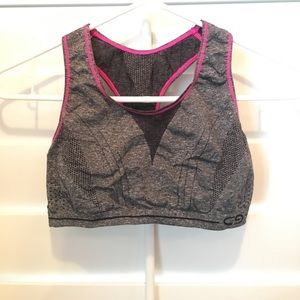 Champion Gray & Pink Sports Bra