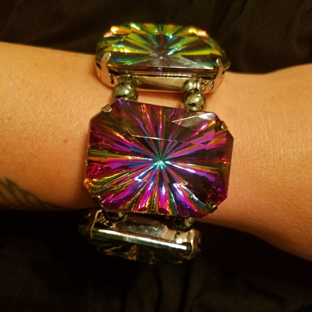 pSyChEdeLIc POP stretch bracelet
