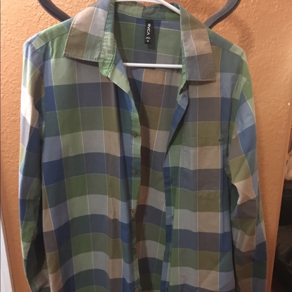 RVCA Long Sleeve button-up
