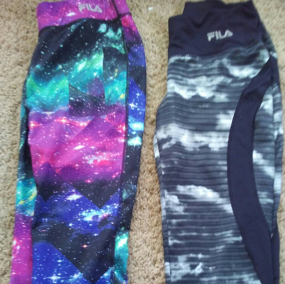 Fila workout capri