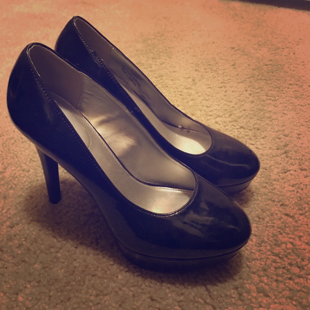 black heels