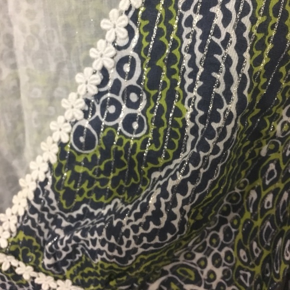 3 for $25 - Trina turk silk paisley dress small 0 - Picture 10 of 12