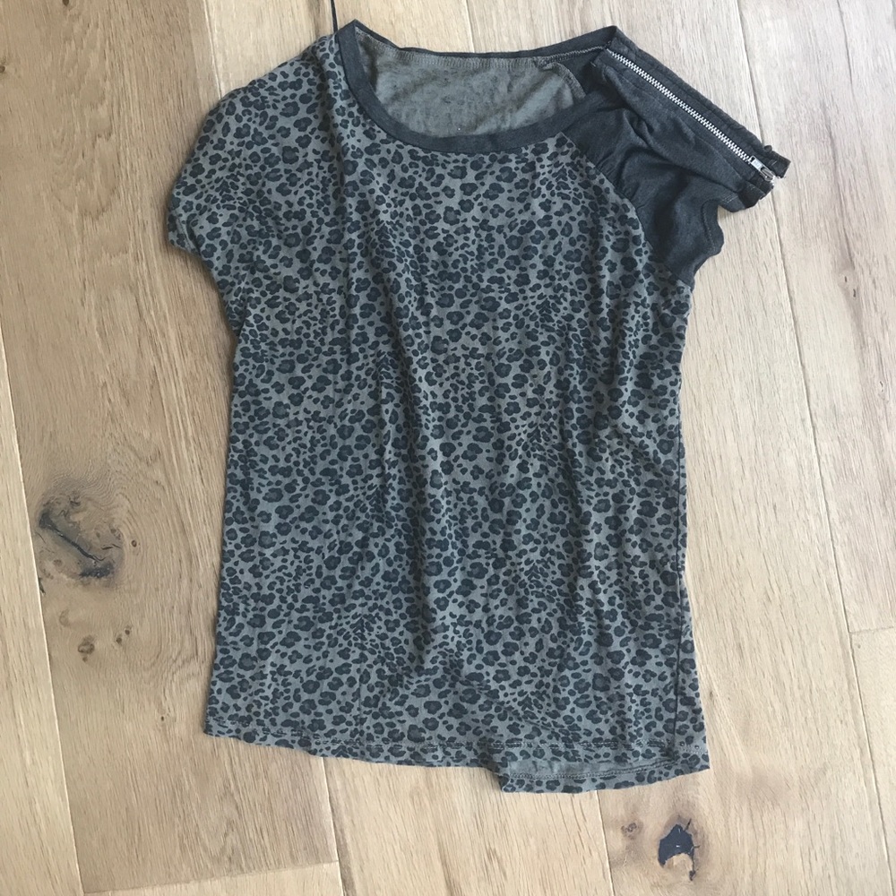 Splendid kids cheetah print top