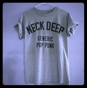 POP PUNK BAND TEE Neck Deep "Generic Pop Punk"