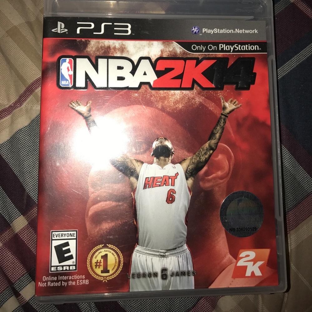 NBA 2K14 for PS3.