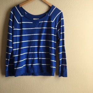 Blue Stripped Shirt - Hollister