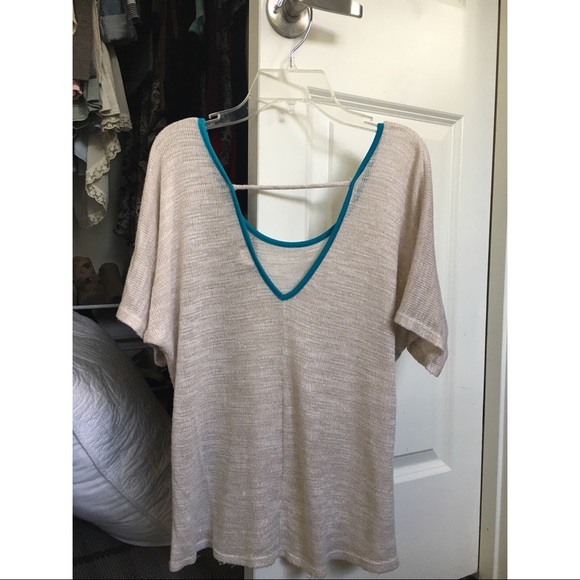 Tan knit top - Picture 2 of 3