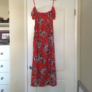 Off The Shoulder Maxi Dress