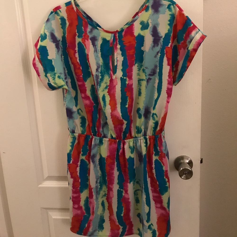 Karlie watercolor dress