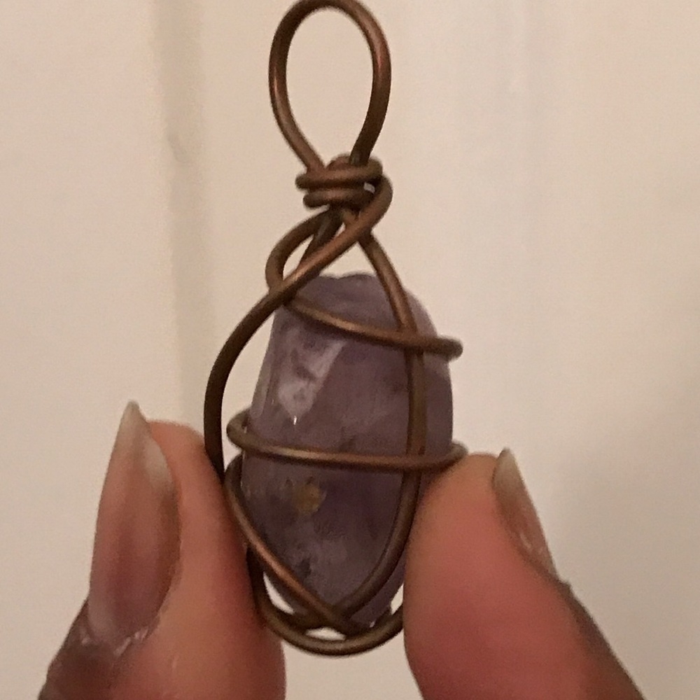 Purple Amethyst Pendant