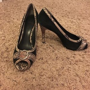 Nine West black pumps size 7.5