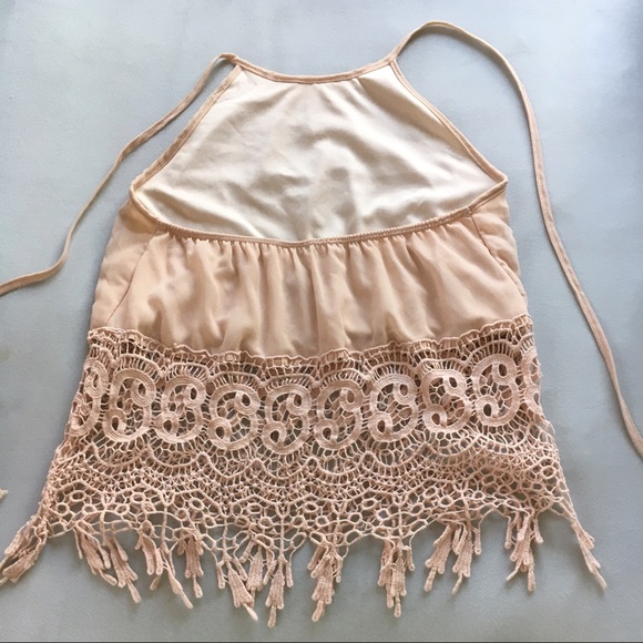 Cream Crop Top - Picture 2 of 2