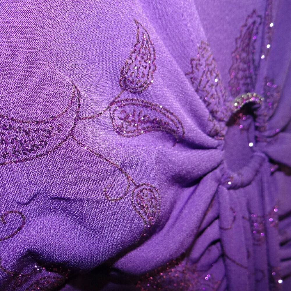 Sparkly Purple Dress for Girls