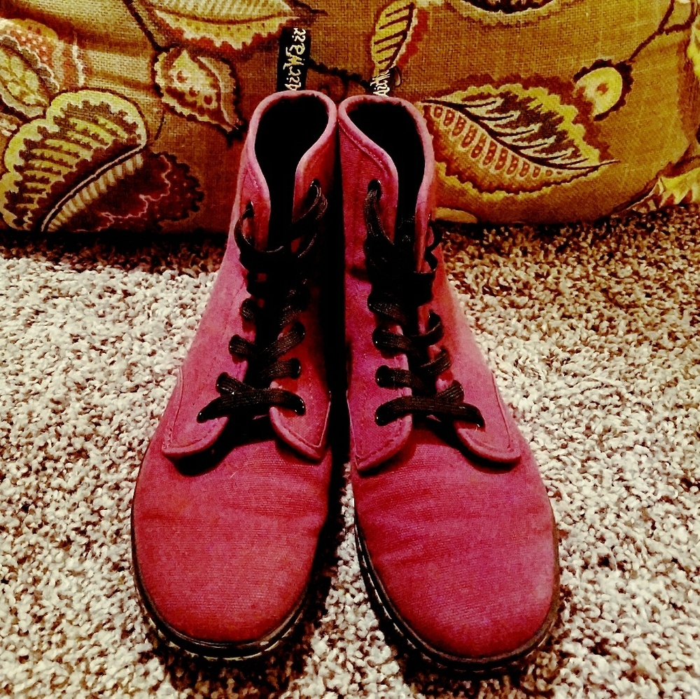 FINAL PRICE Authentic Burgundy Dr. Martens