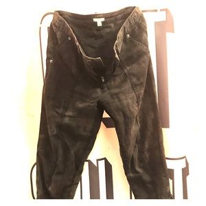 Ecote cropped distressed pants