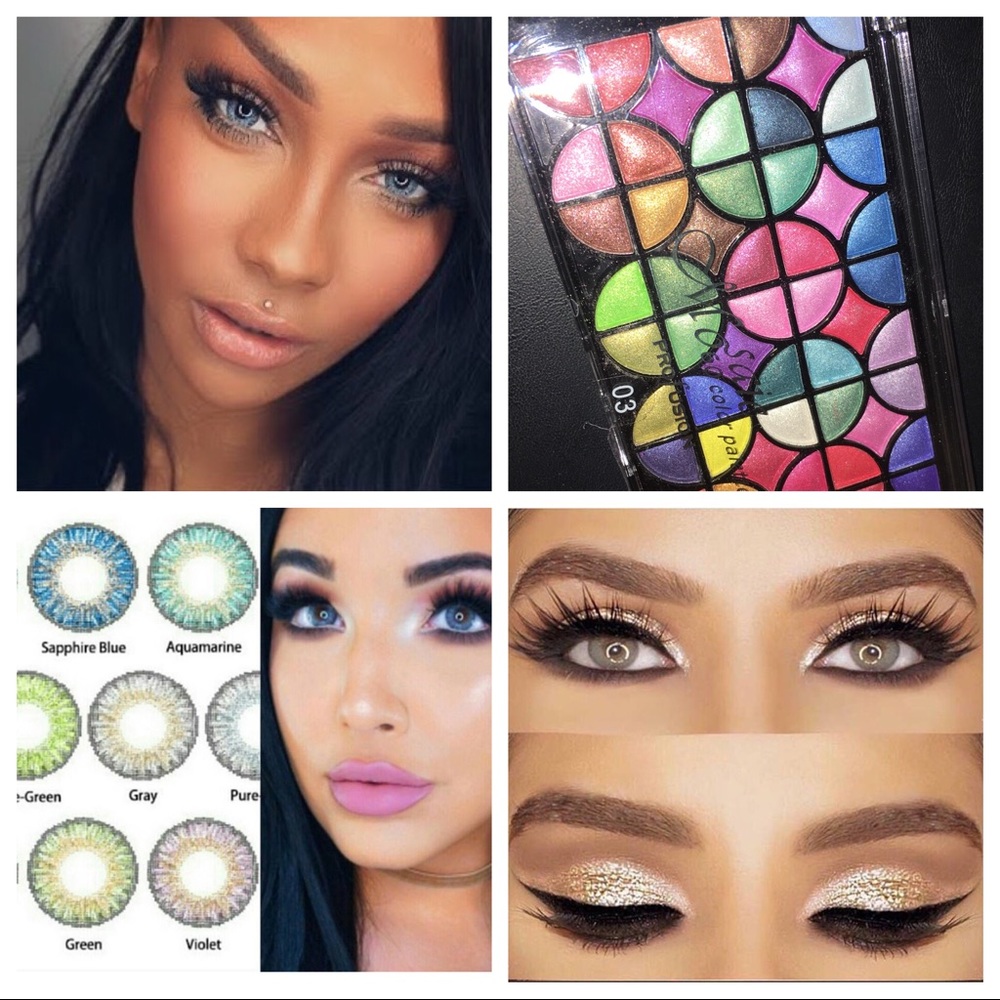 Beauty eye bundle✨eyeshadow✨and Lashes