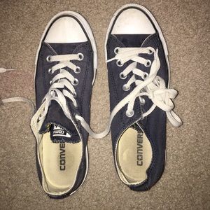 Navy converse