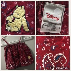 Disney baby top pooh bear 24months.