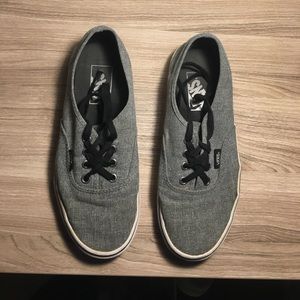 Grey Low-Top Vans
