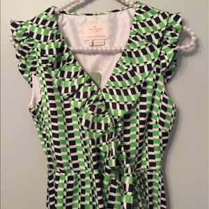 $438 Kate Spade Wrap Dress Sz 00 New NWT's Women's