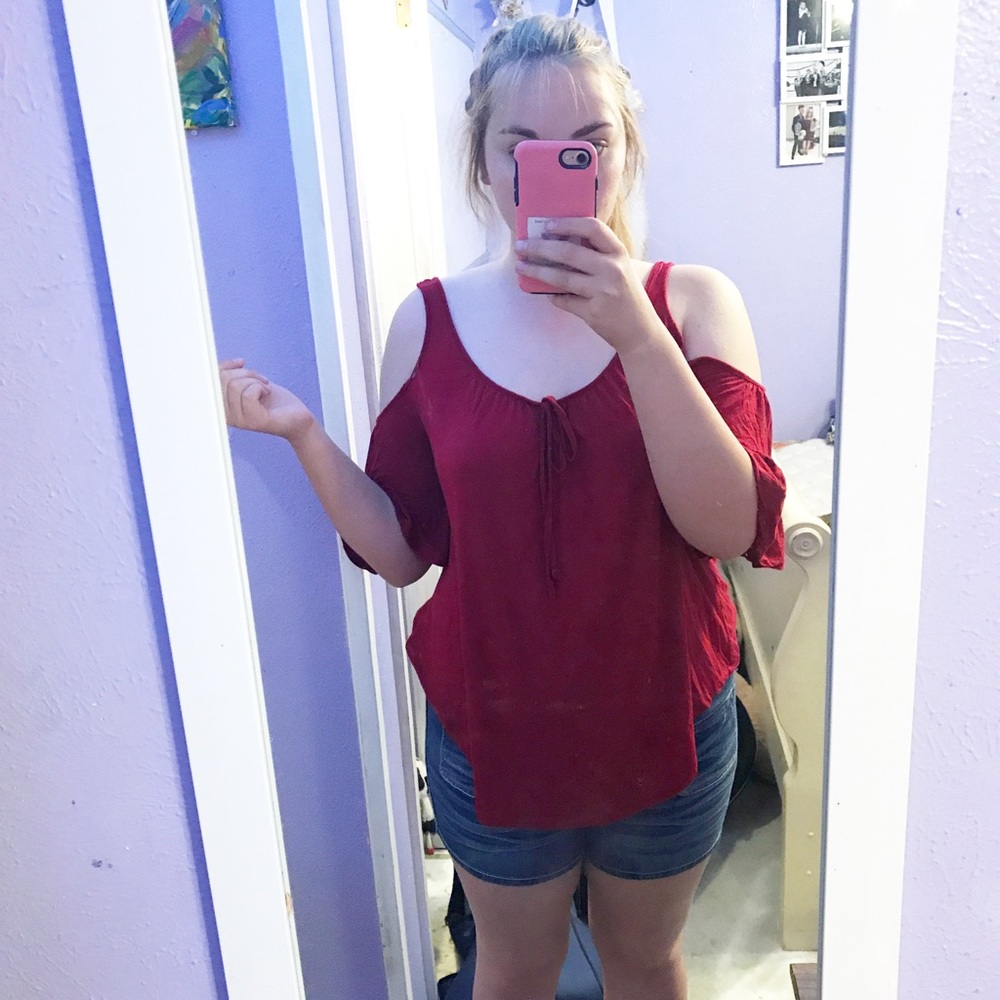 Over The Shoulder Blouse