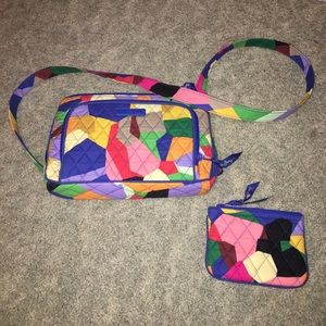 Vera Bradley Little hipster and coin purse