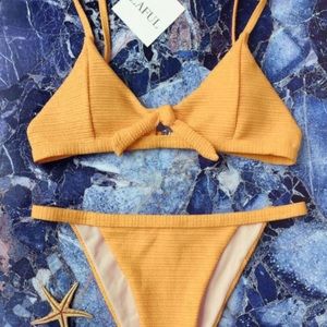 Yellow Zaful Bikini