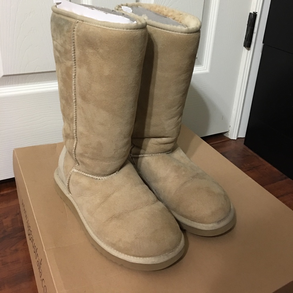 Classic Tall Sand Ugg Boots