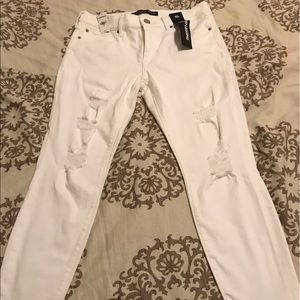 White Express jeans Size 10 regular