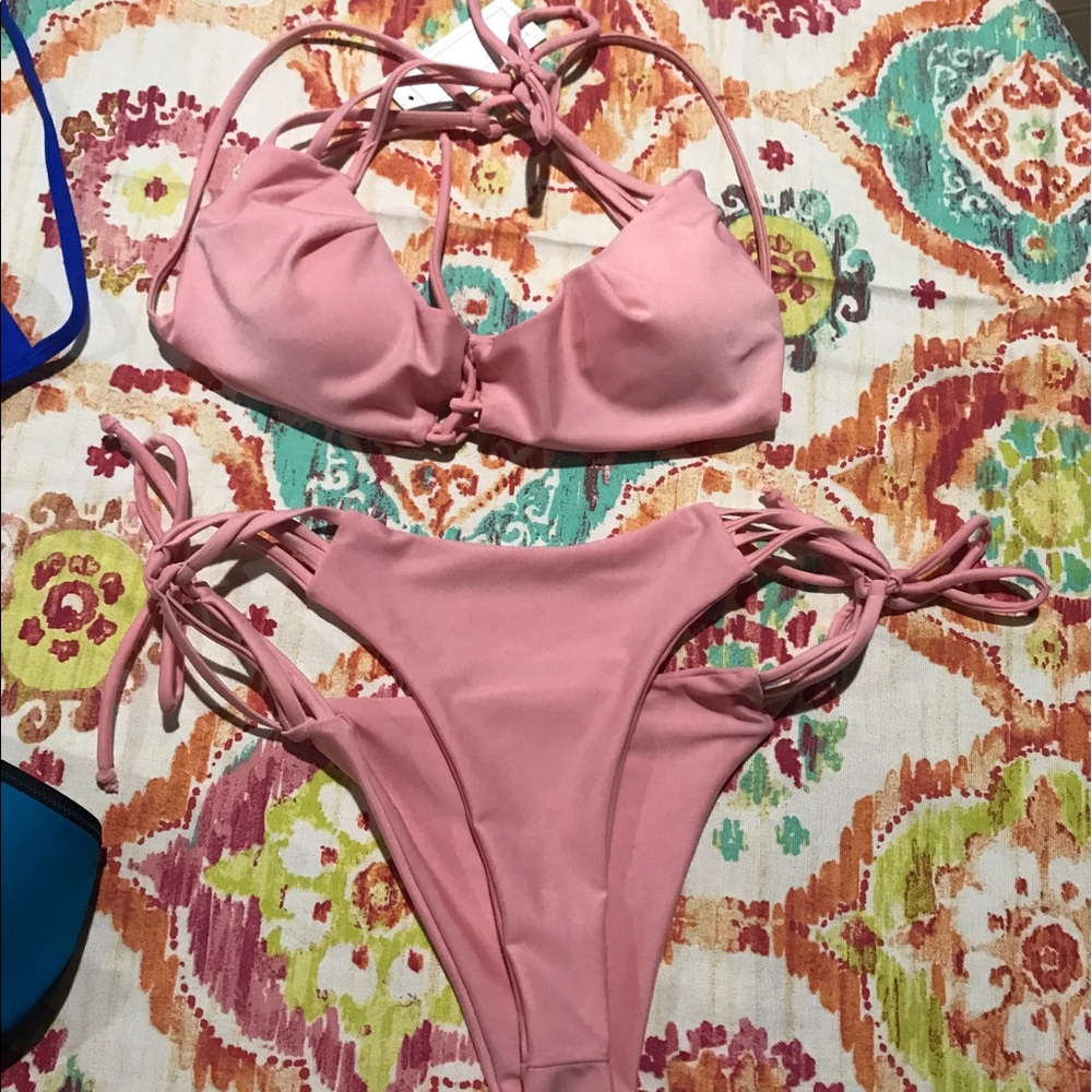 Pink Swim Suit NWOT VS