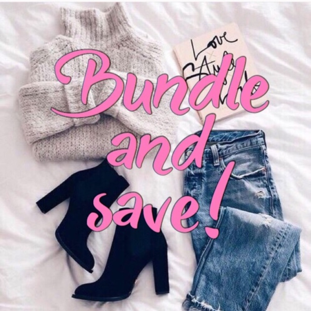 Create a bundle & I will definitely discount! Bigger bundle= bigger discount! 💕