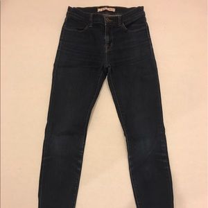 J Brand Midrise Super Skinny Starless Jeans