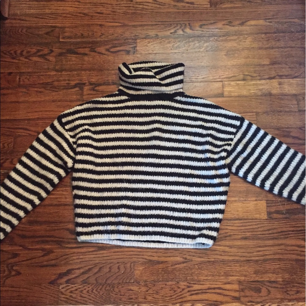 Striped Turtleneck Sweater from Zara