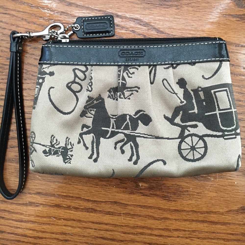 Coach wristlet