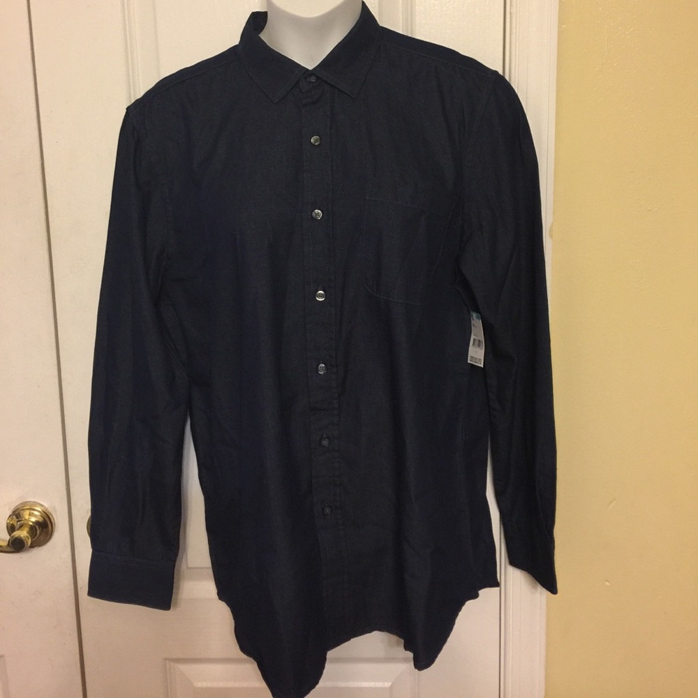 Simply Styled men's chambray shirt Large