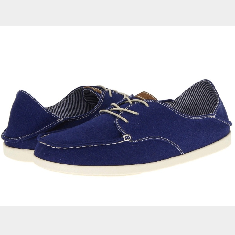 Olukai 🎪 Heleuma Canvas Boat Shoe