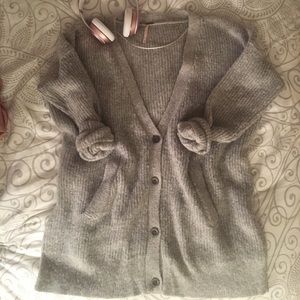 Free People Oversized Cardigan Sweater