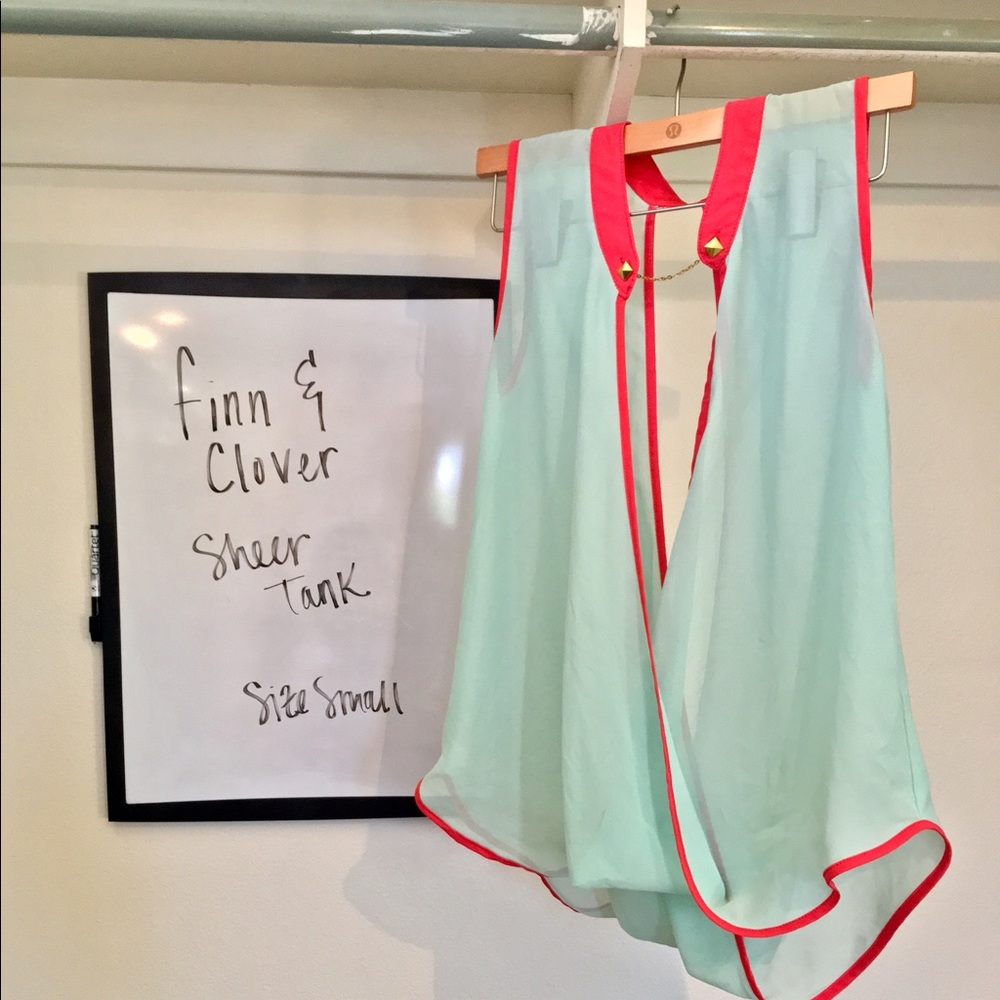 Finn & Clover Sheer Tank