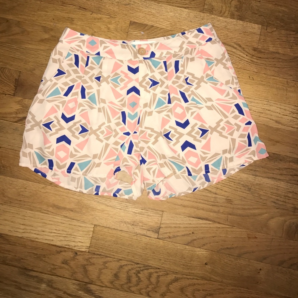 Shorts with a cute pattern
