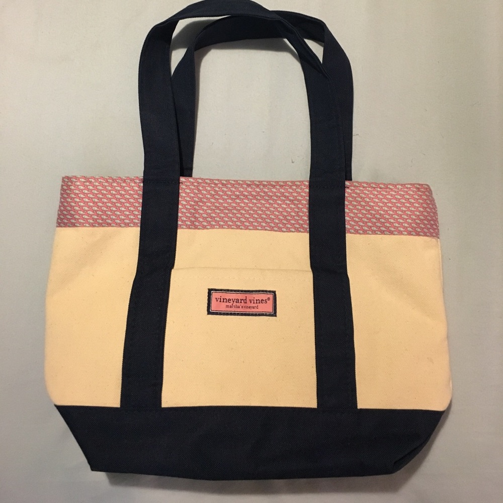 Vineyard vines canvas tote bag