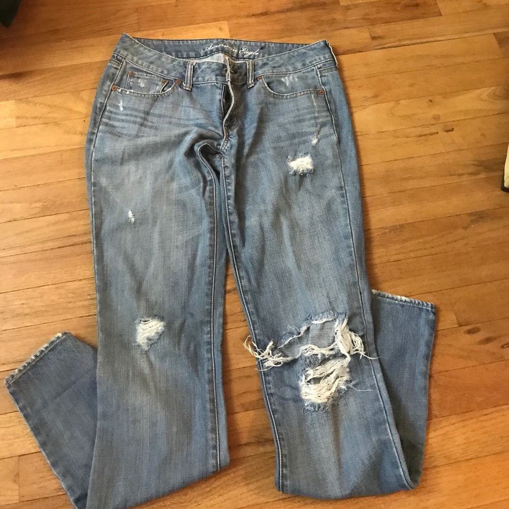 AE straight jeans