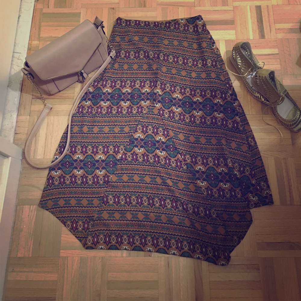 Gypsy Warrior Tribal Maxi Skirt