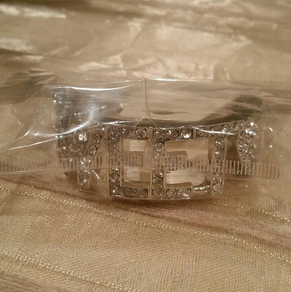 "Sweet" lettering bangle