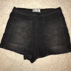 Free People High-Waisted Jean Shorts