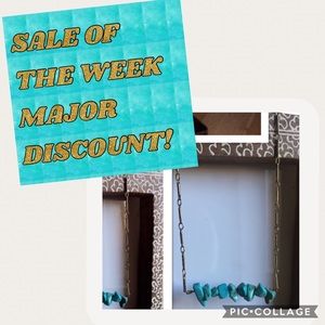 SOLD Handmade simplistic bar necklace